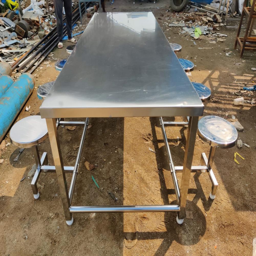 Ss Folding Dining Table 8 Seater