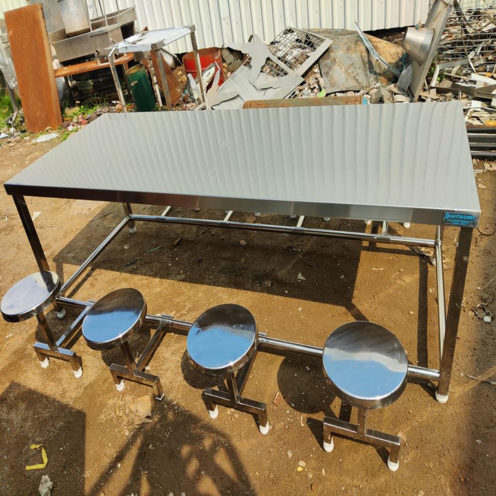 Ss Folding Dining Table 8 Seater