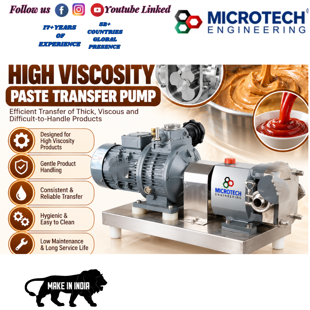  High Viscosity Paste Transfer Pump