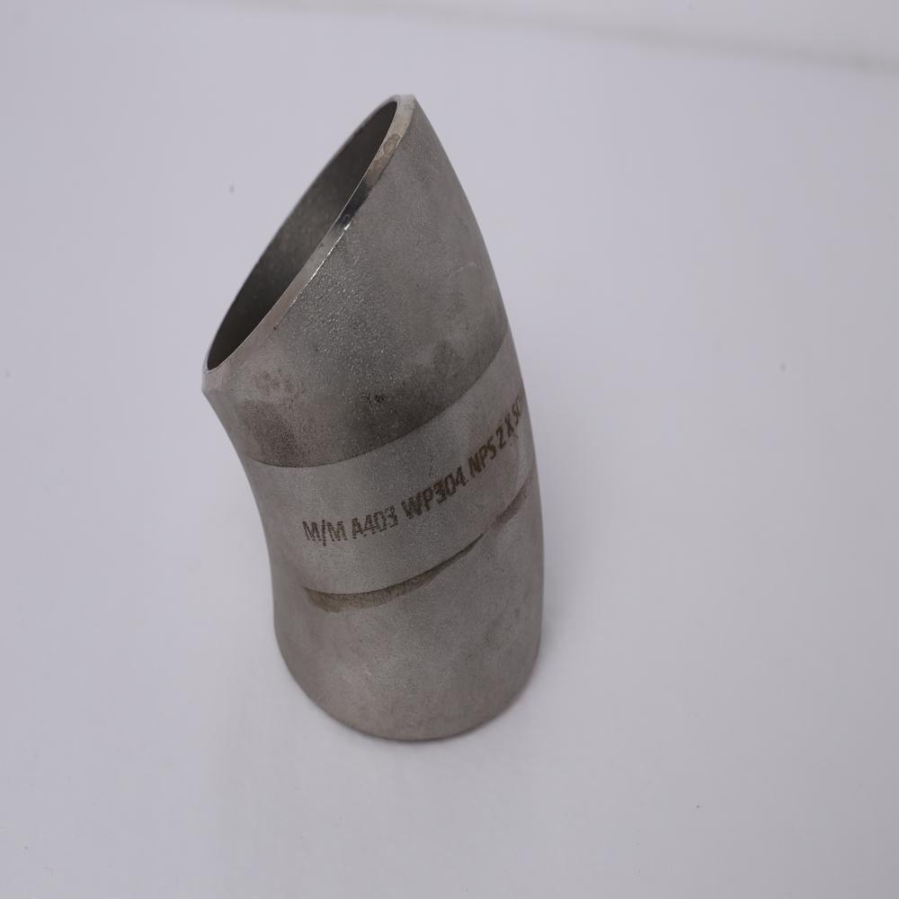 SS 304 - 45 degree butweld elbow