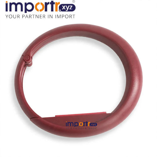 Portable Desk-Side Bag Hook - ABS Plastic Single Hook No-Drill Design for Office Classroom & Home