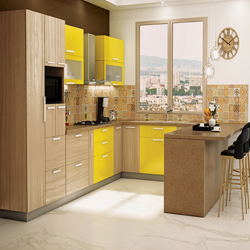 Peninsula Modular Kitchen
