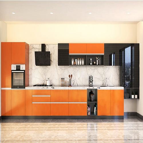 Straight Wall Modular Kitchen