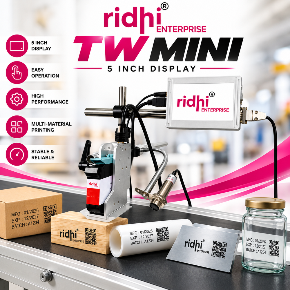 TW MINI Industrial Continuous Inkjet Printer