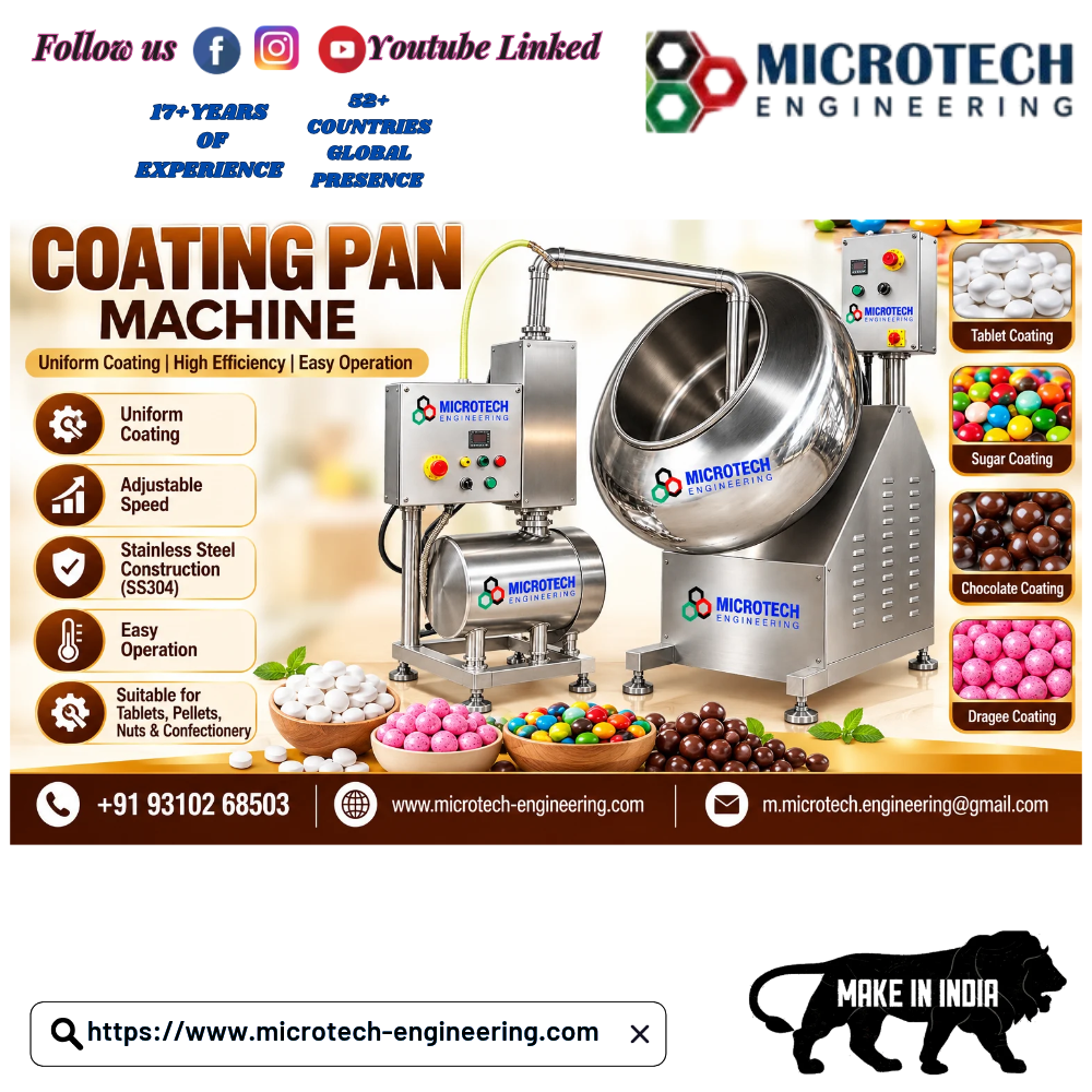 Coating Pan Machine