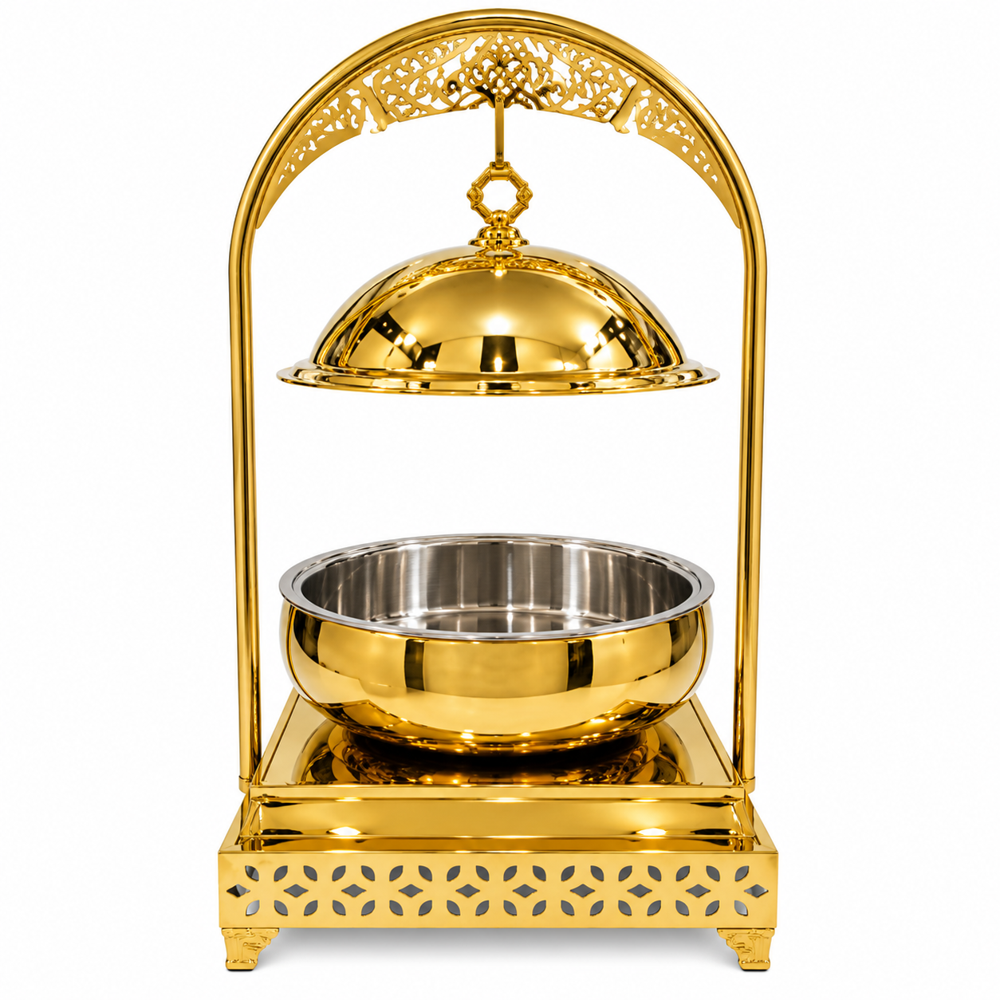 Copper Catering Food Warmer - Color: Gold