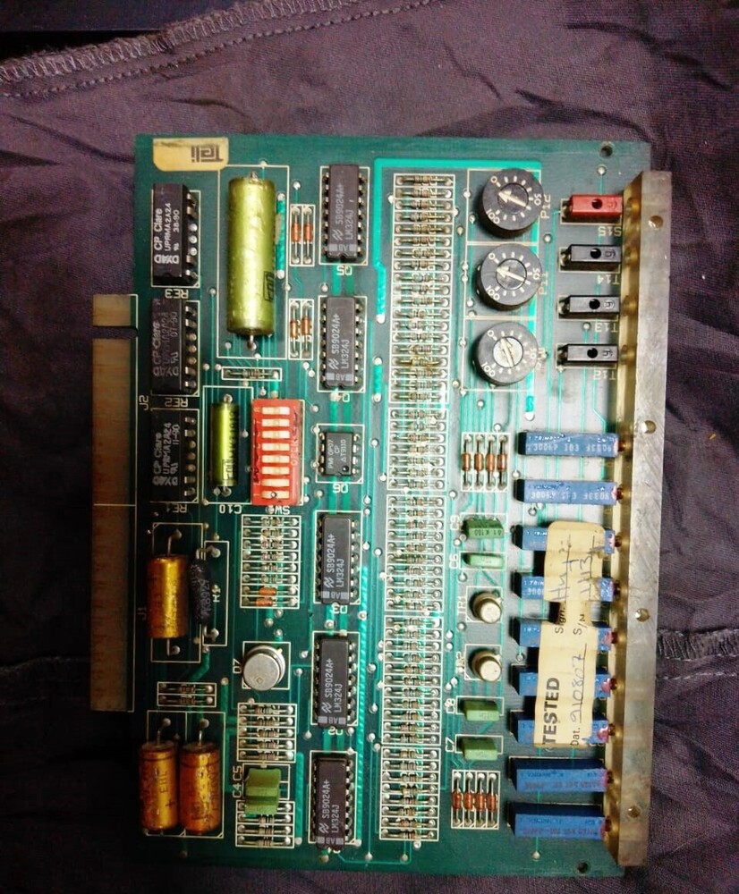 TELI Control Card Marine Analogue Automation PCB Circuit Board