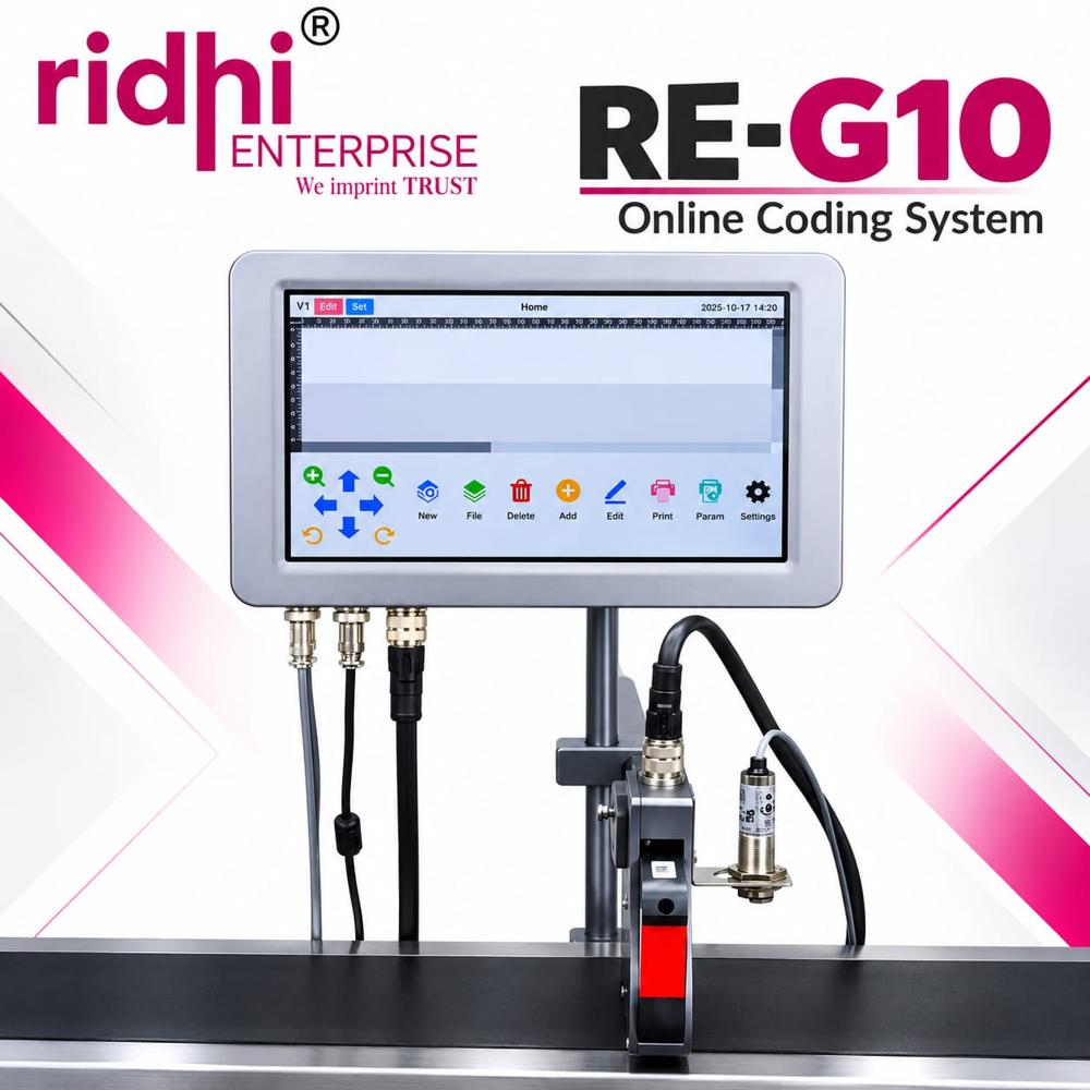 Ridhi G10 Online Batch Coding Printer - Automatic Grade: Automatic