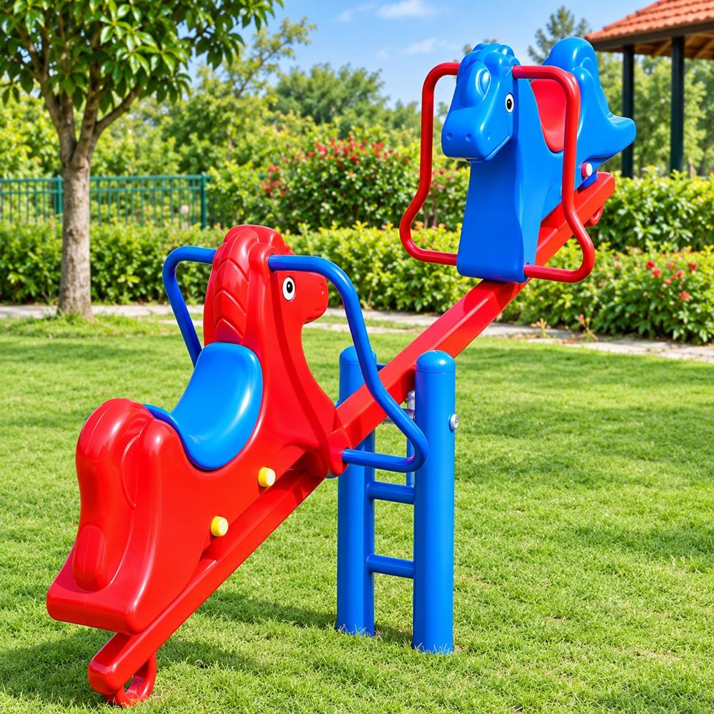 Frp Horse See Saw - Age Group: 4-10