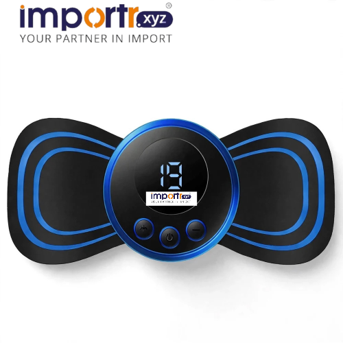 Portable Rechargeable EMS Smart Pulse Massage Patch for Cervical Spine Back Waist and Hip