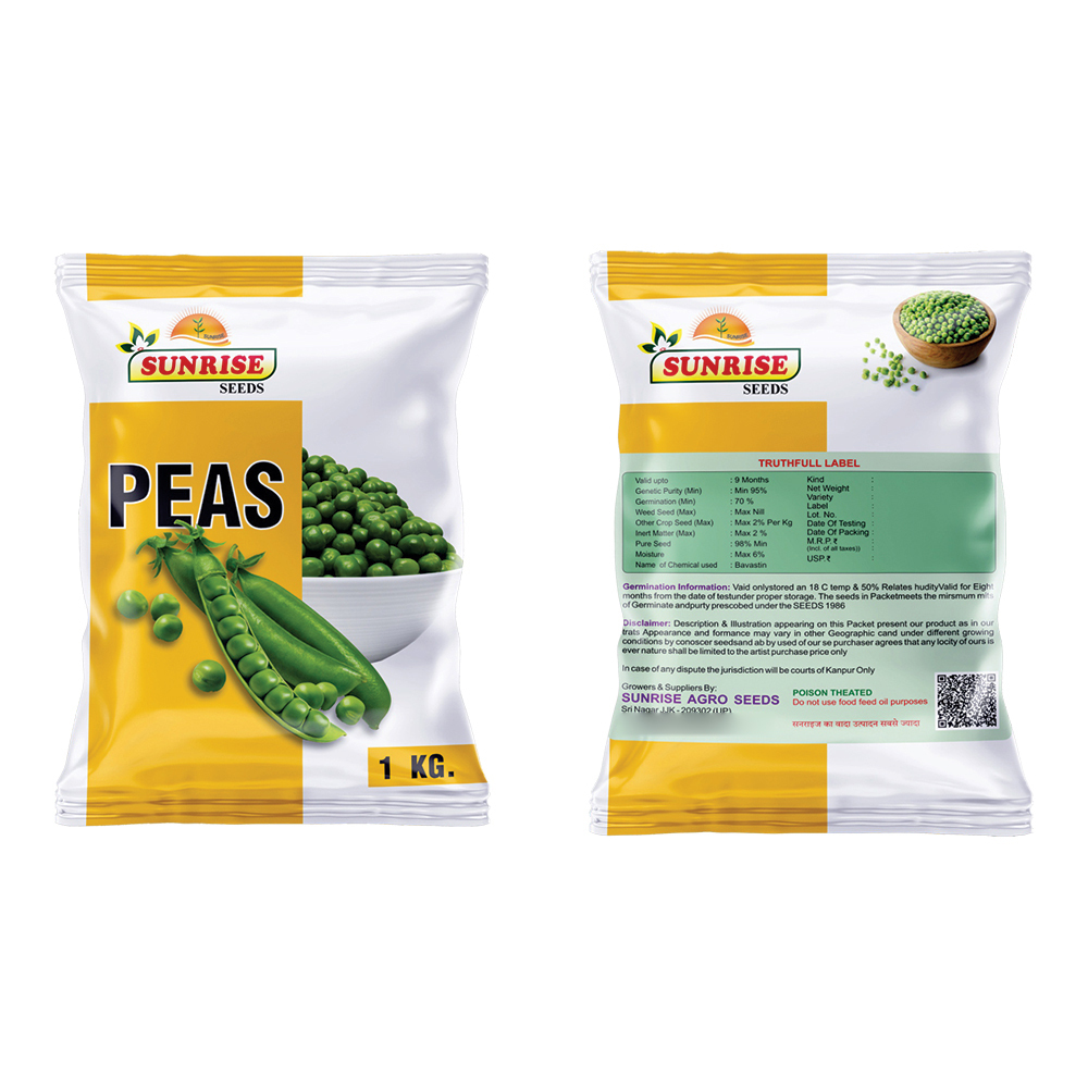 1 Kg Peas Seeds