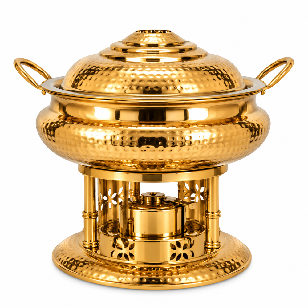Copper Chafing Dish for Five Star Hotels