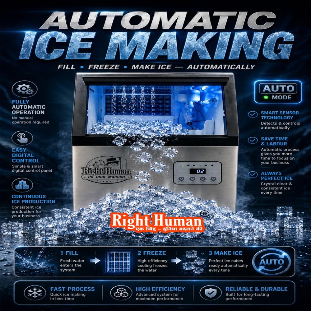 Ice Cube Maker - Color: Silver Gray