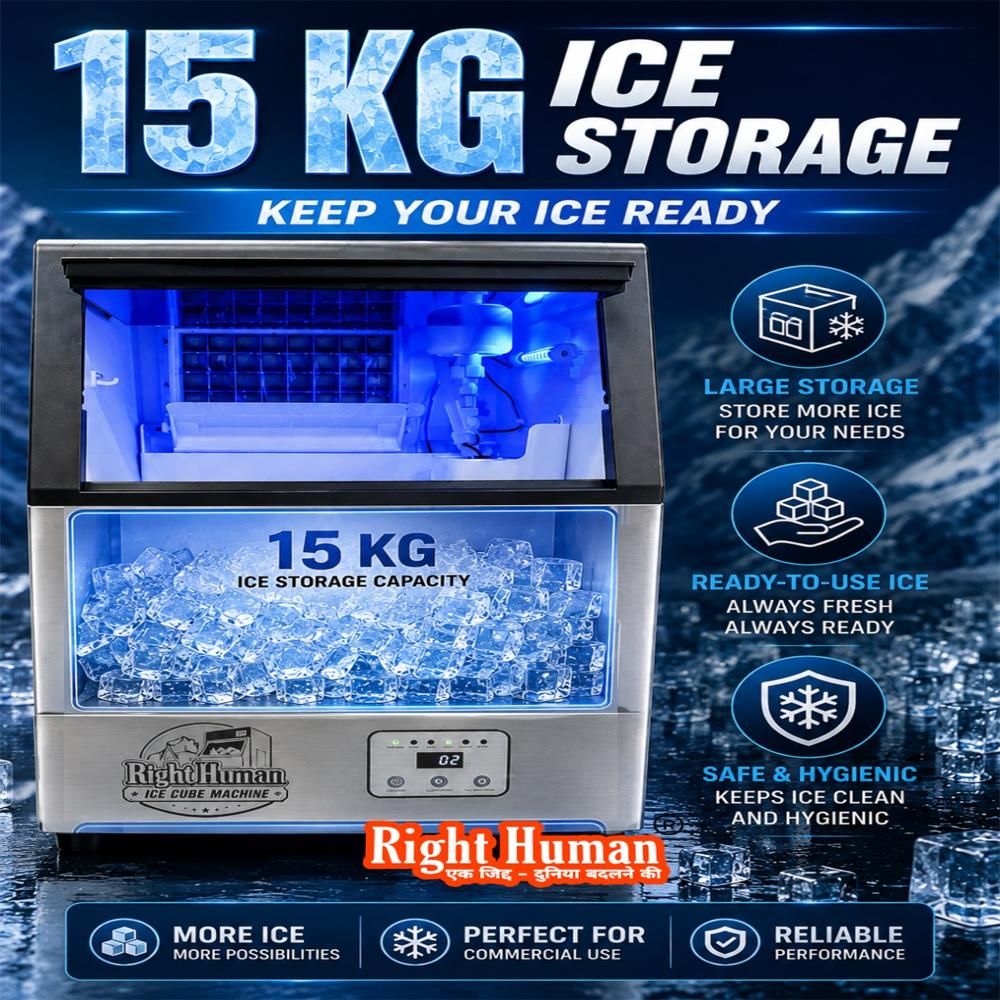 Ice Cube Maker - Color: Silver Gray
