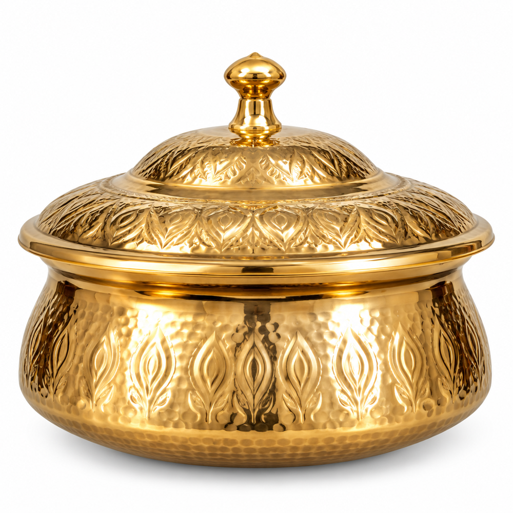 Copper Chafing Dish For Buffet Restaurants - Color: Gold