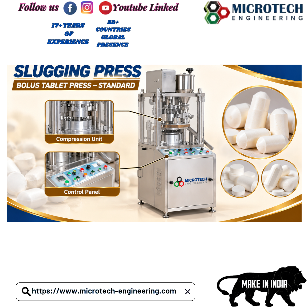  Slugging Press/ Bolus Tablet Press -Standard 