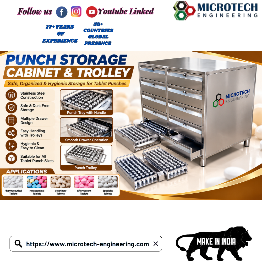 Punch Storage Cabinet & Trolley