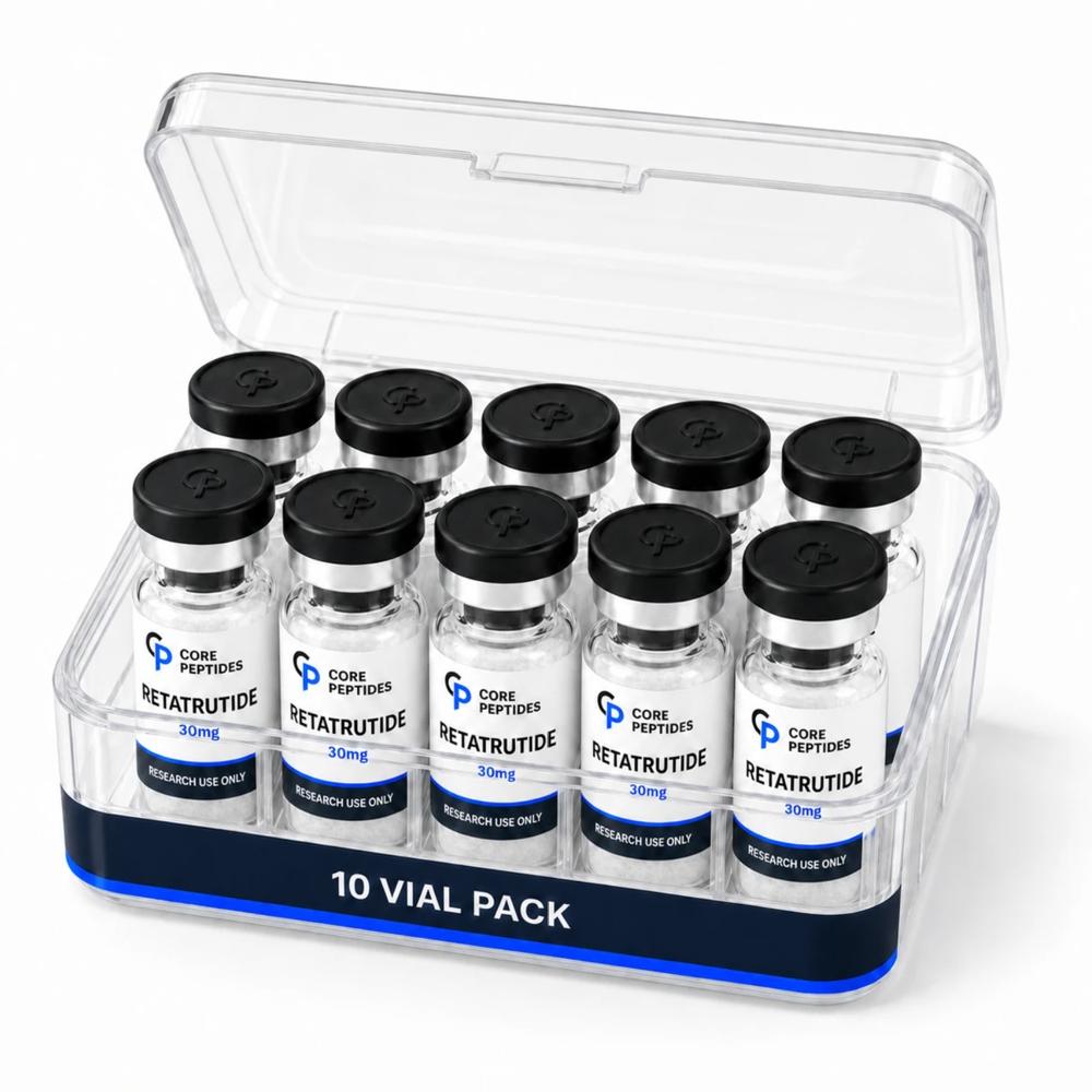 Core Peptide Reta 30mg 10 vials Powder Vials