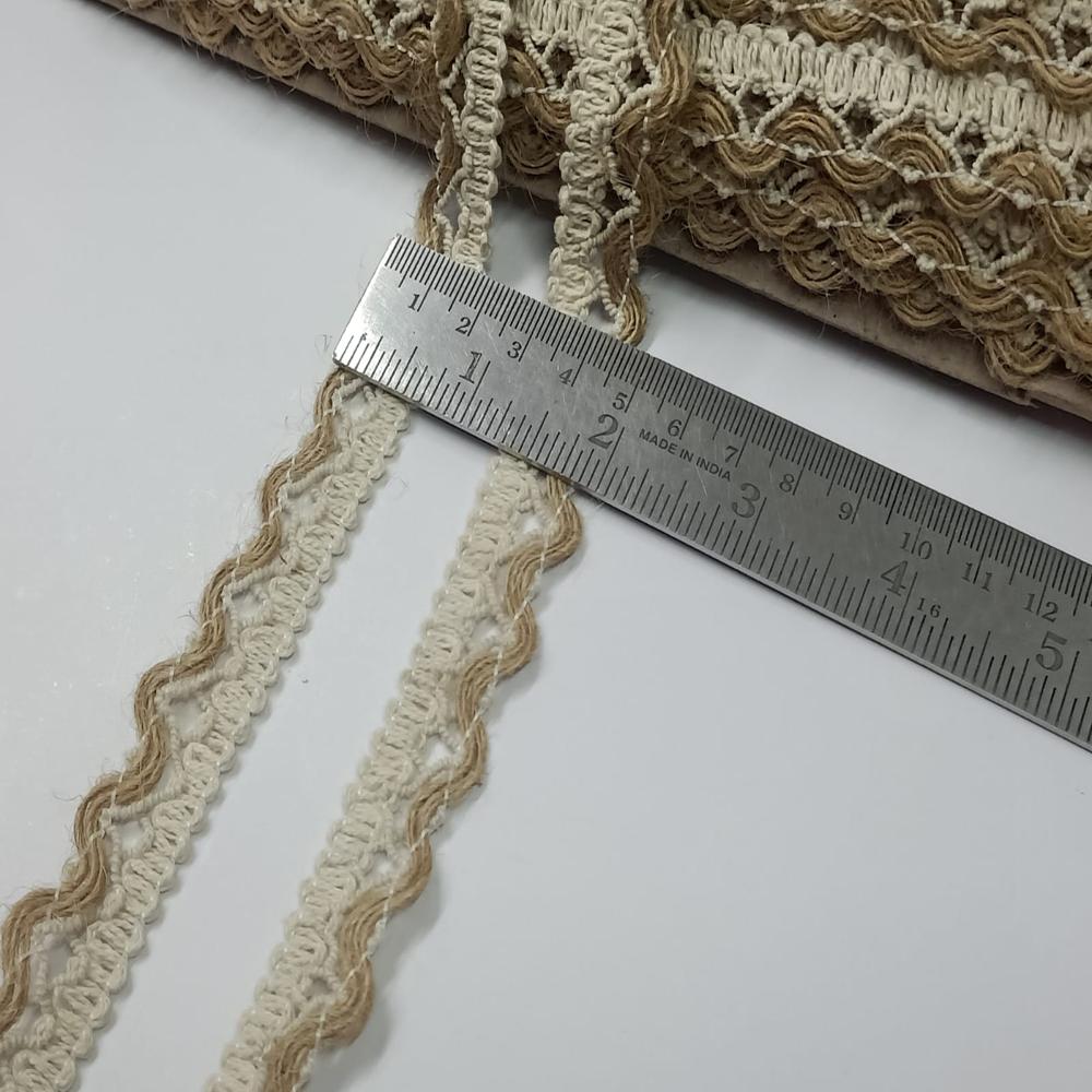 Fancy Border Jute Lace