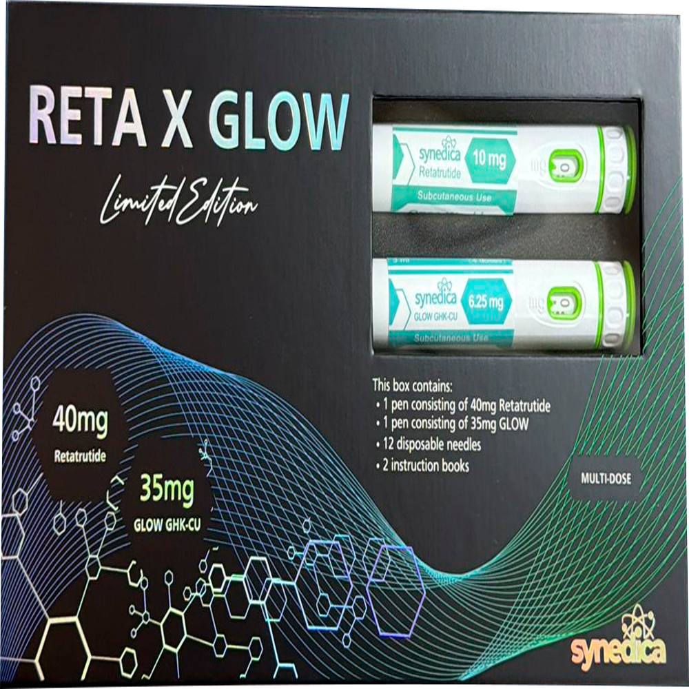 Synedica RETA 40mg X GLOW GHK-CU 35MG Prefilled Pen Injection 