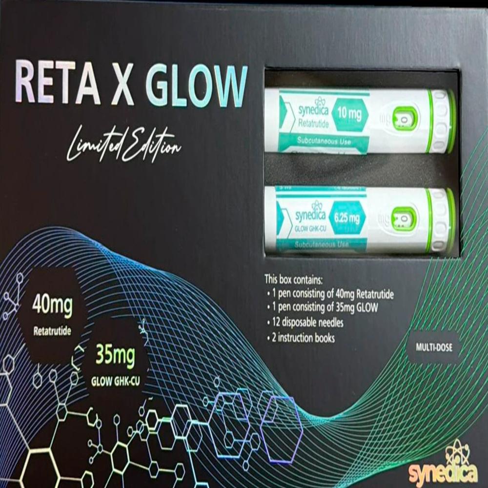 Synedica RETA 40mg X GLOW GHK-CU 35MG Prefilled Pen Injection 