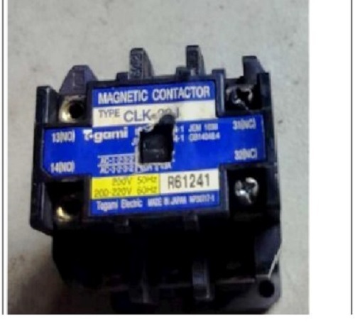 Togami Electric Clk-20J Magnetic Contactor Wanted - Application: Industrial Motor Starters (Direct-On-Line And Star-Delta Starters)