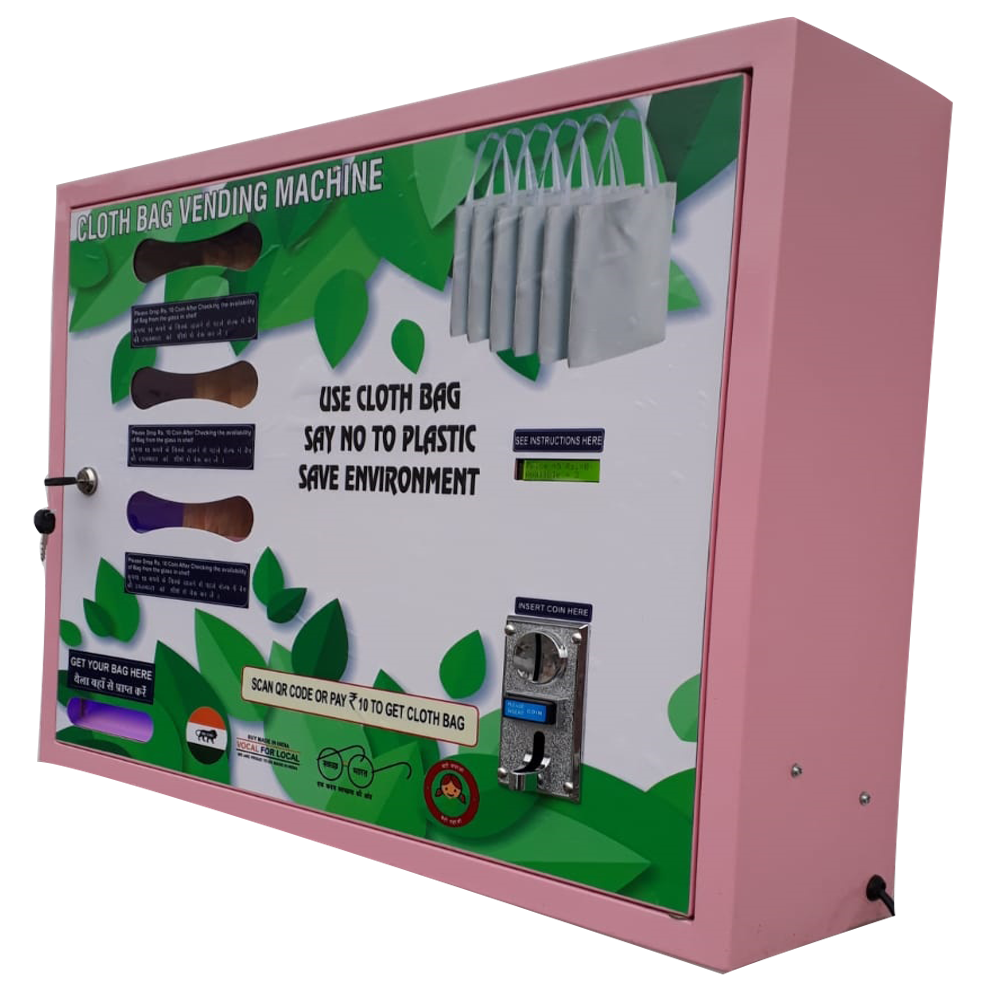 Automatic Cloth Bag Vending Machine - Capacity: 250 Pcs/hr