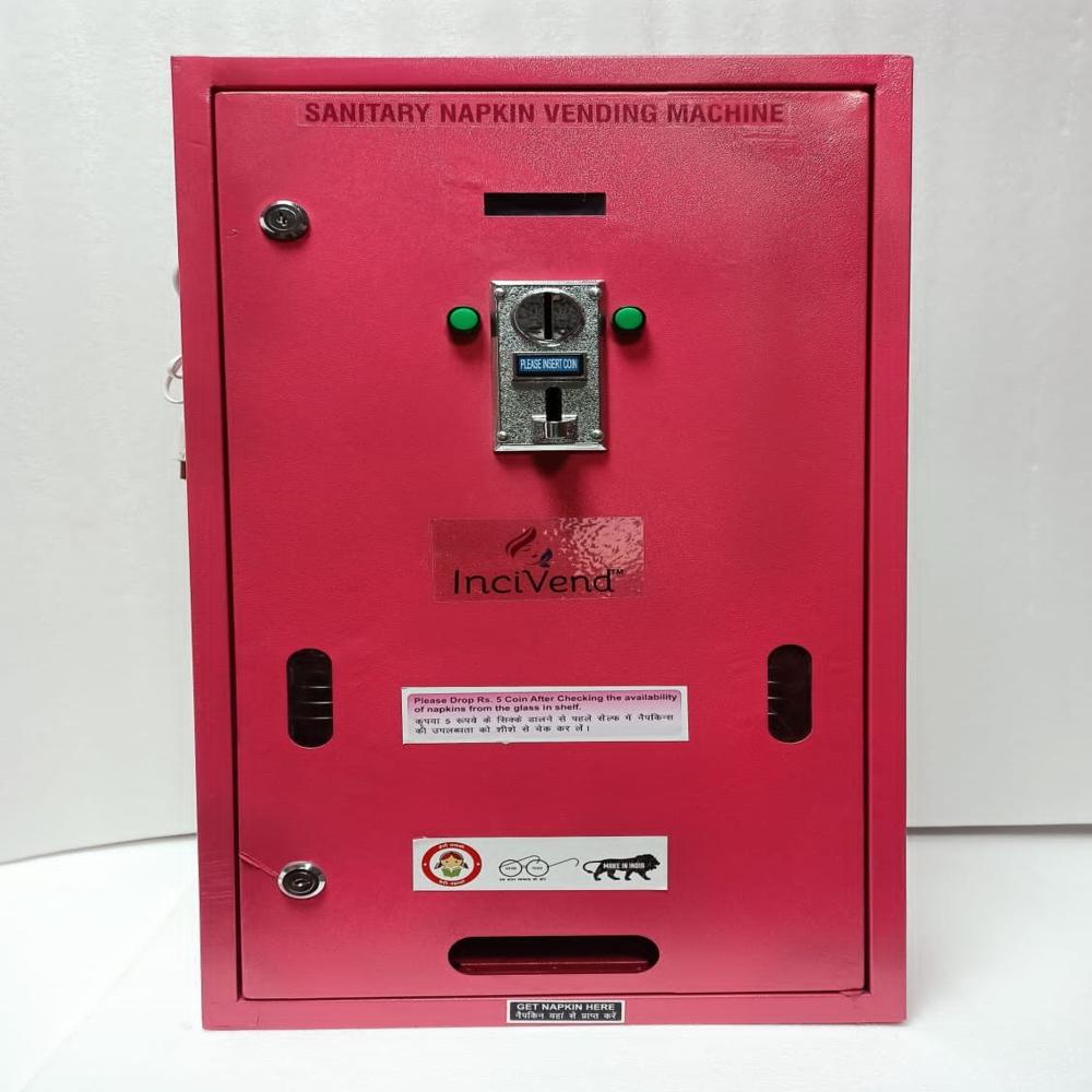 Automatic Sanitary Napkin Vending Machine - Capacity: 50 Pcs/Hr