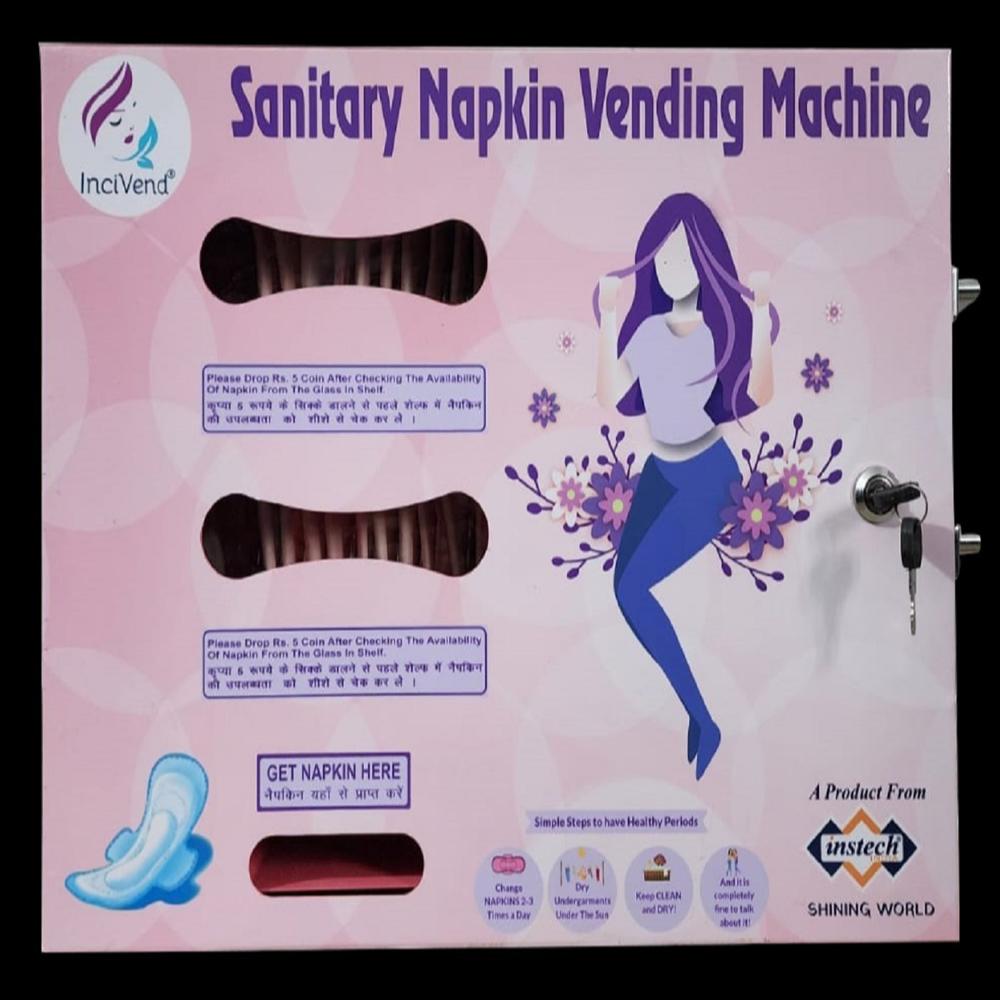 Manual Santiary Napkin Vending Machine