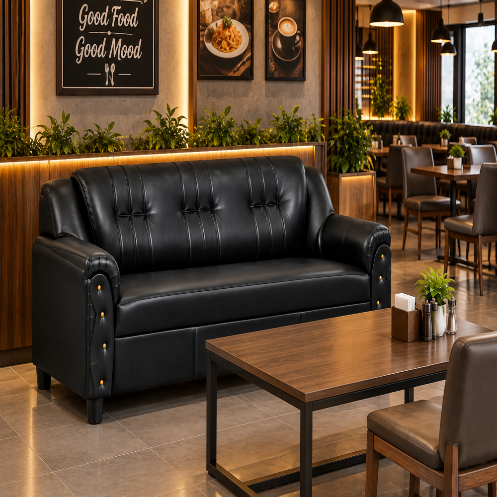 Rexinthree Seater Sofa - Weight: 5 Gsm (Gm/2)