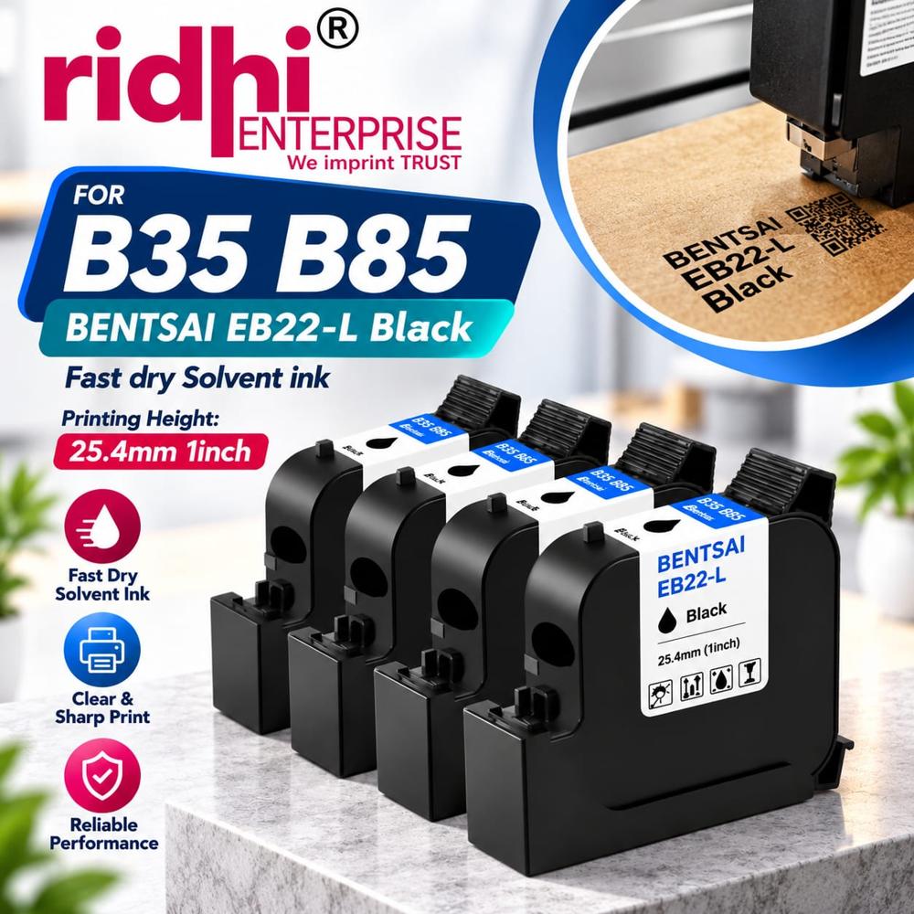 RIDHI BENTSAI EB21BL 1 INCH BLACK CARTRIDGE
