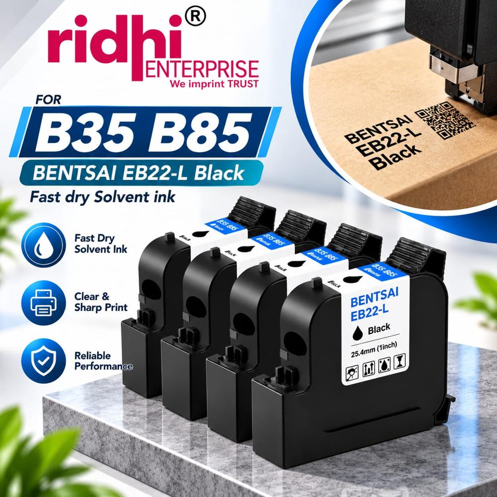 RIDHI BENTSAI EB21BL 1 INCH BLACK CARTRIDGE