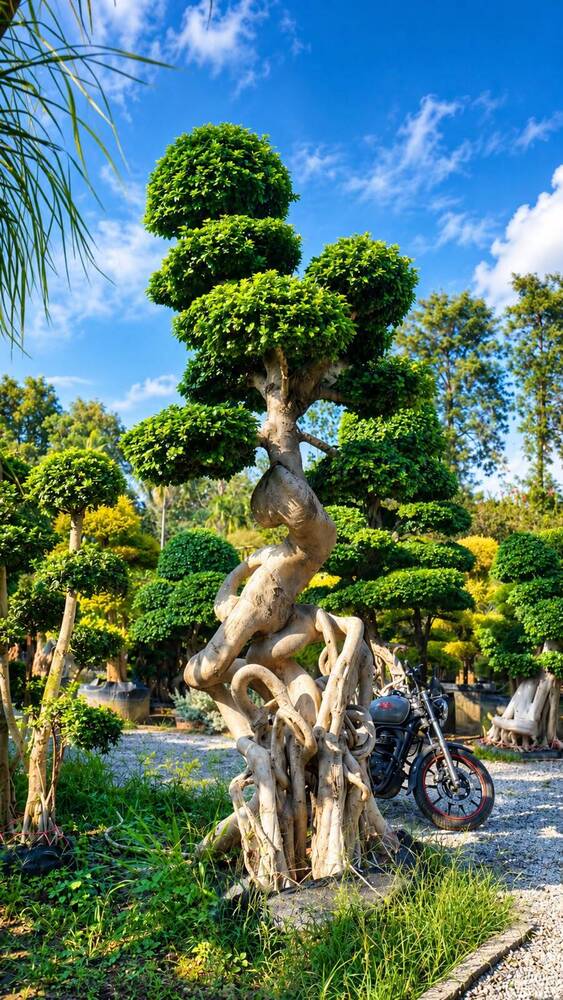 Ficus Microcarpa Multi Branch Plant