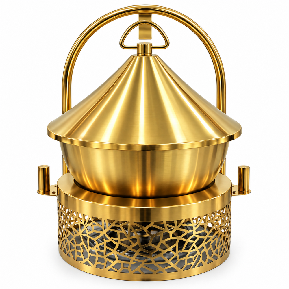 Outdoor Catering Serving Warmer - Color: Gold