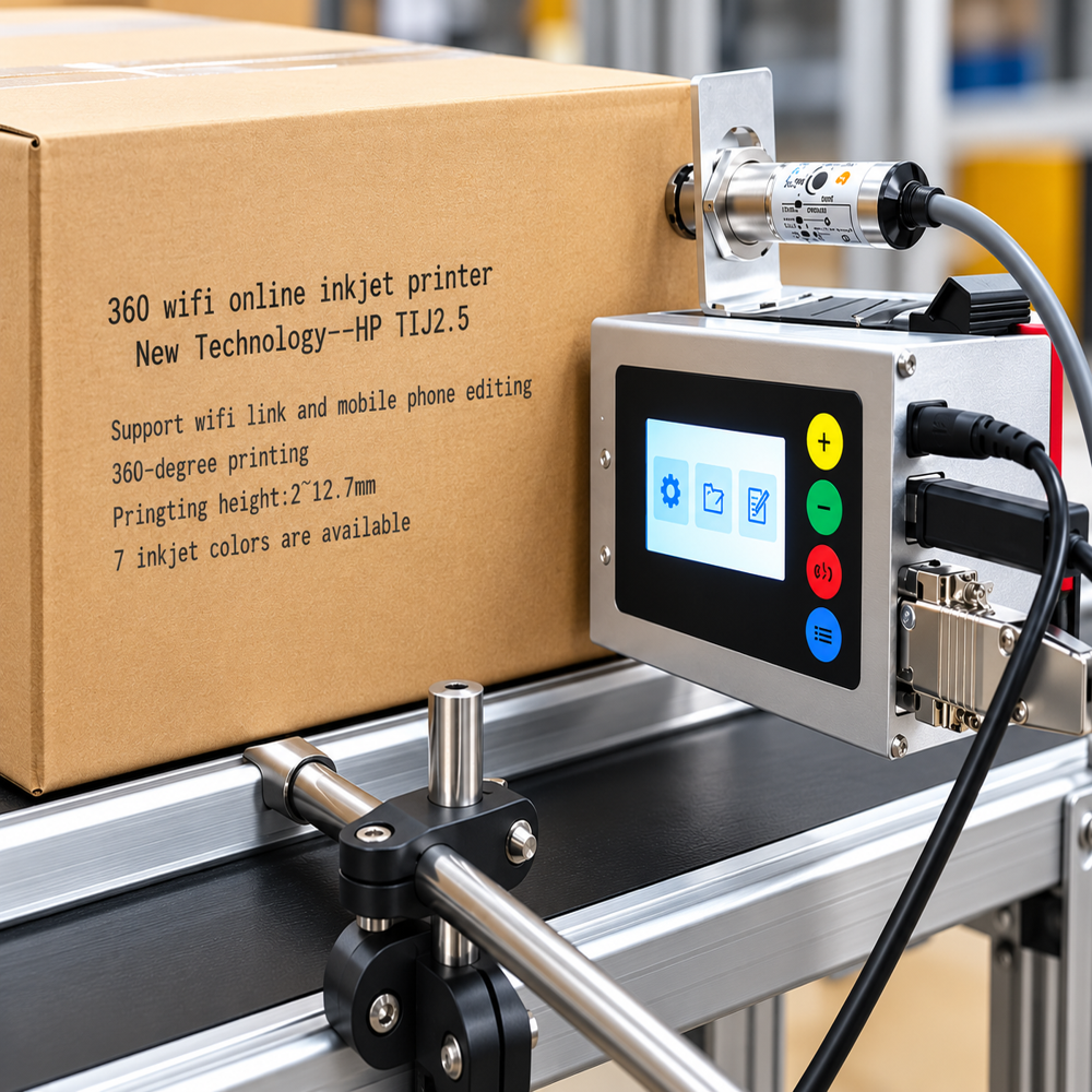 Carton Online Batch Coding Machine
