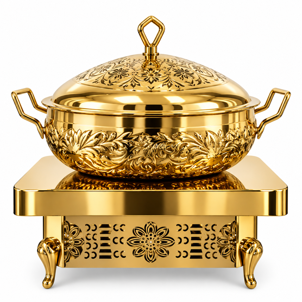 Fine Dining Food Server - Color: Gold