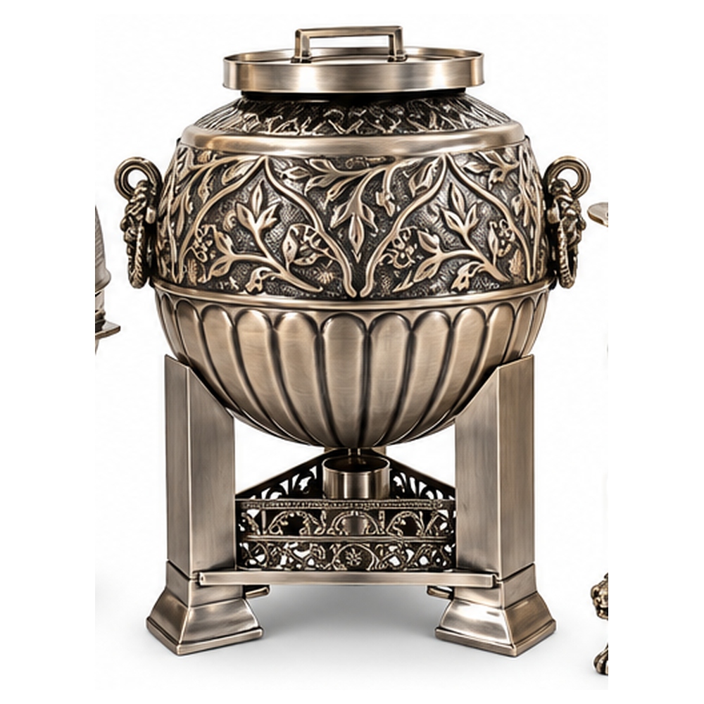 Fine Dining Food Server - Color: Gold