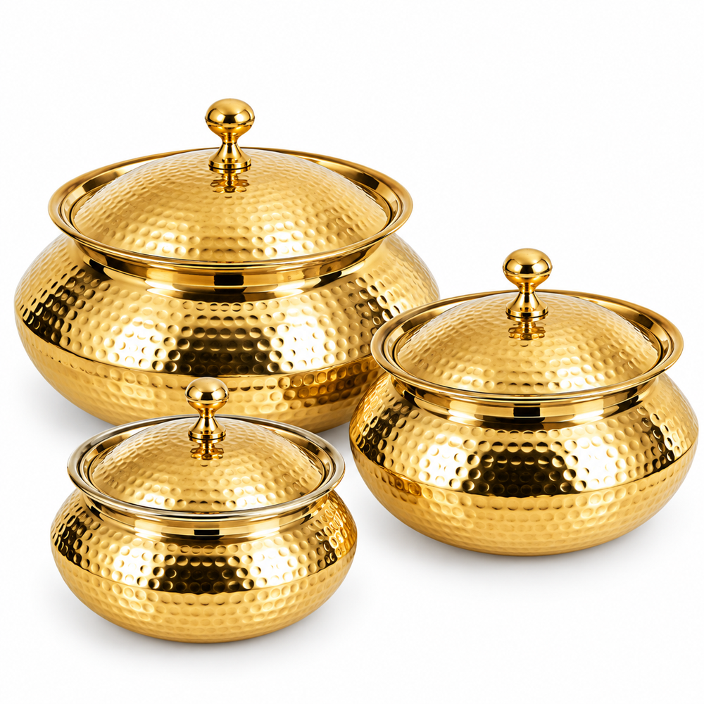 Fine Dining Food Server - Color: Gold