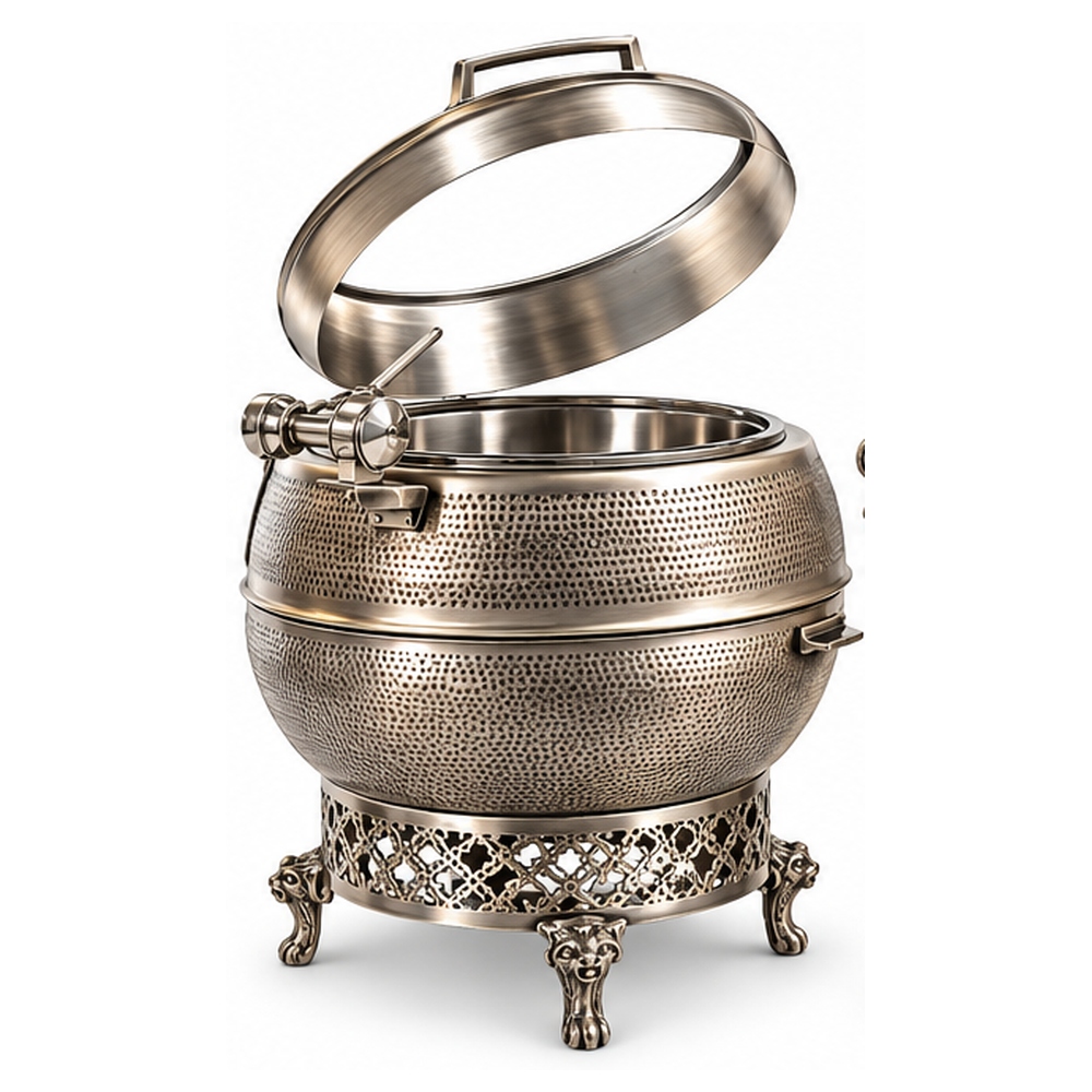 Premium Event Catering Dish - Color: Silver
