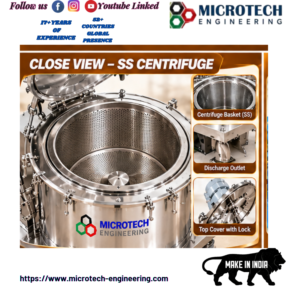 SS Centrifuge , MS Centrifuge