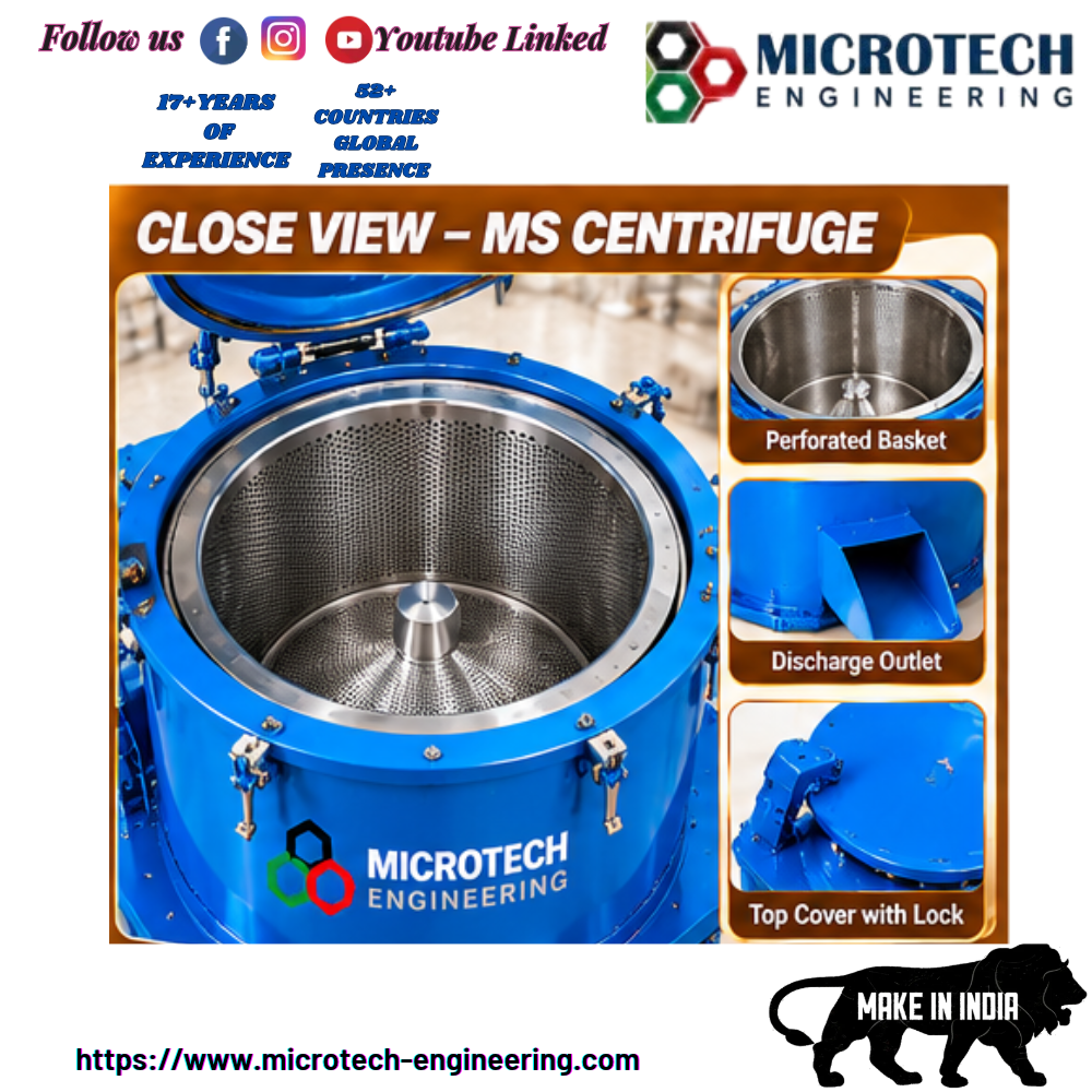 SS Centrifuge , MS Centrifuge