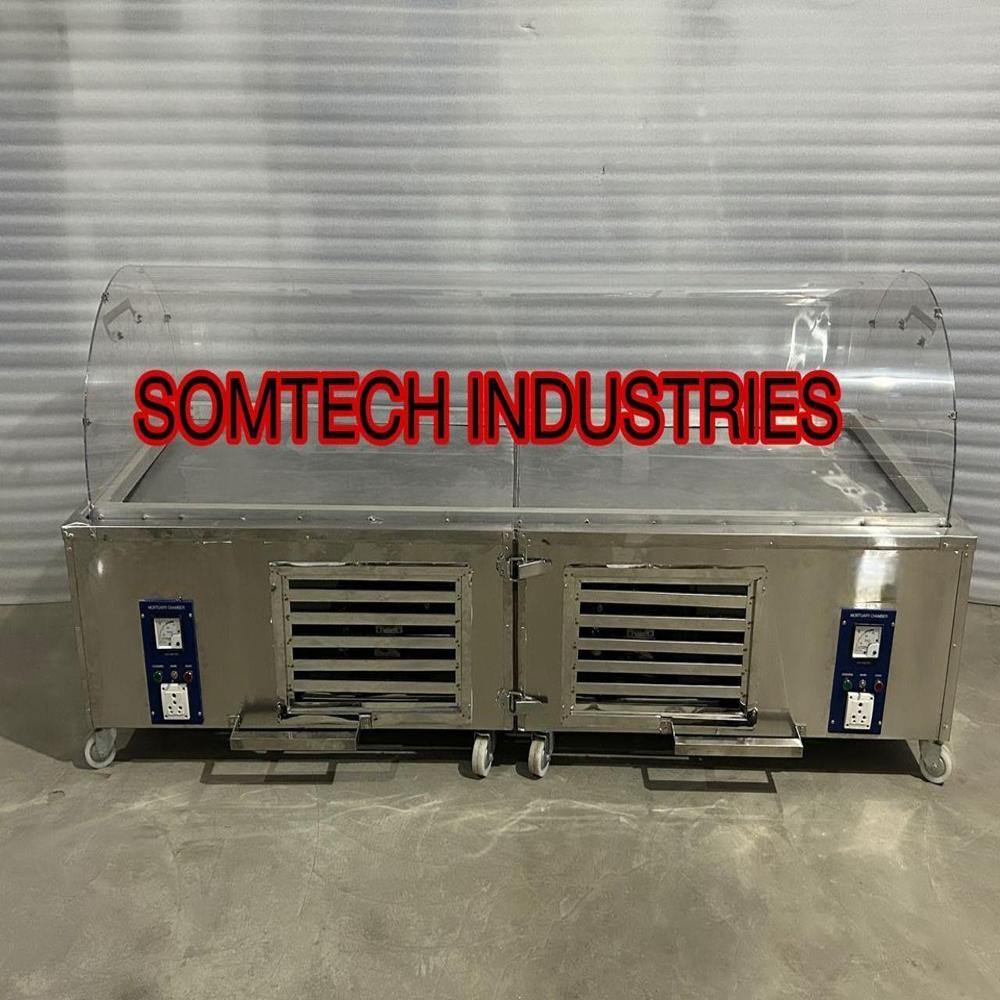Two Part Round Dead Body Freezer