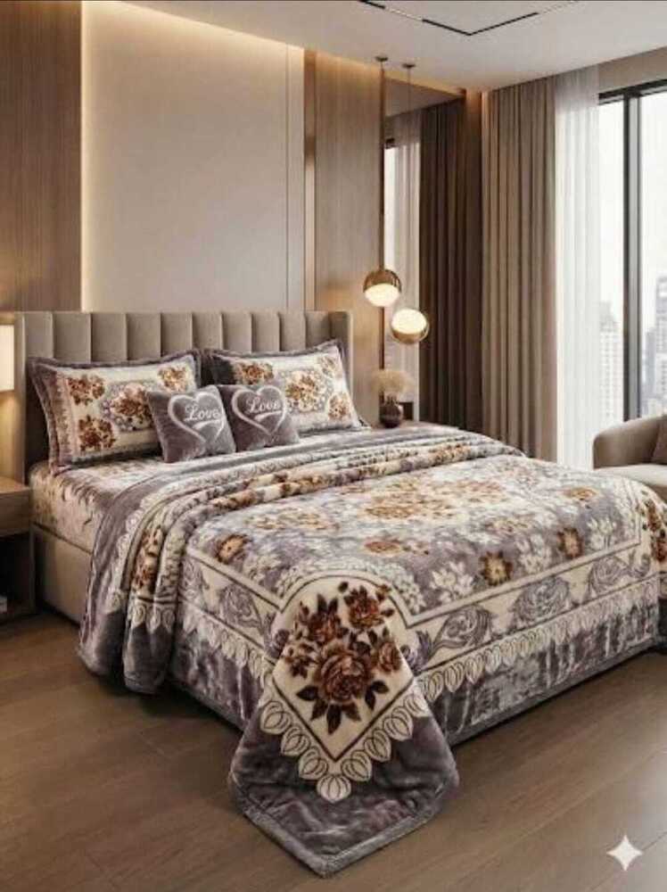 Riwaaz 6 Pcs Blanket Wedding Set