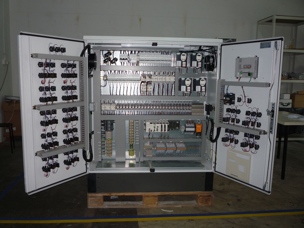 Multi Motor Control Panel Internal Assembly