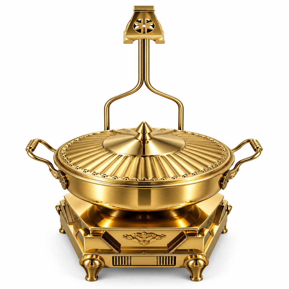 Professional Buffet Presentation Dish - Color: Silver