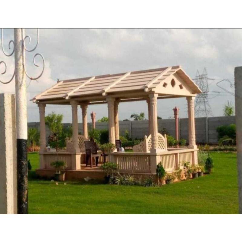 8x16 inch Sandstone Gazebo