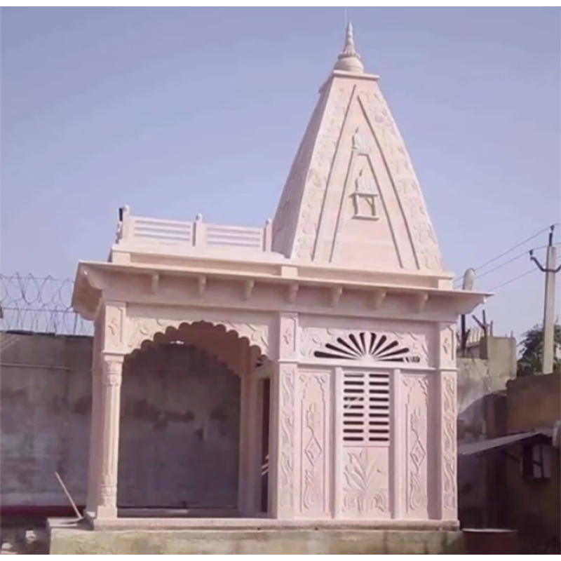 Pink Sandstone Temple 8x16 feet