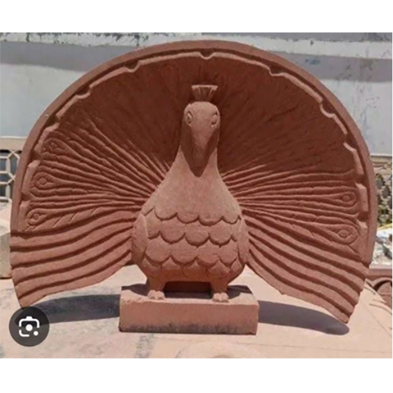 Red Sandstone Peacock 3feet