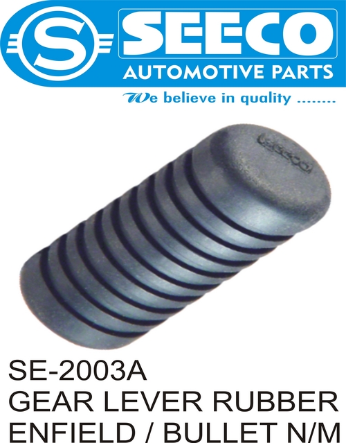 Gear Lever Rubber - Black, 20-25mm Diameter, 2-3mm Thickness | High-Quality Polished Finish, Lightweight Design, Durable & Reliable Performance