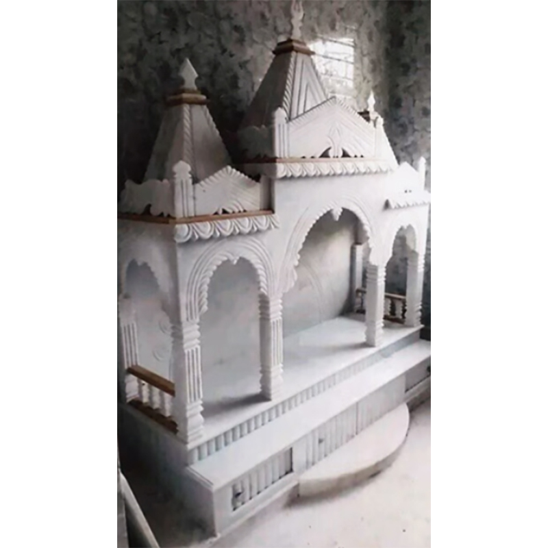 Marble Temple Model White 3x2x1.5 Feet